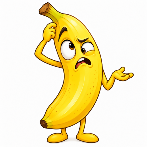 Confused Banana coin image